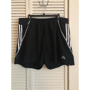 Adidas Climacool black athletic shorts